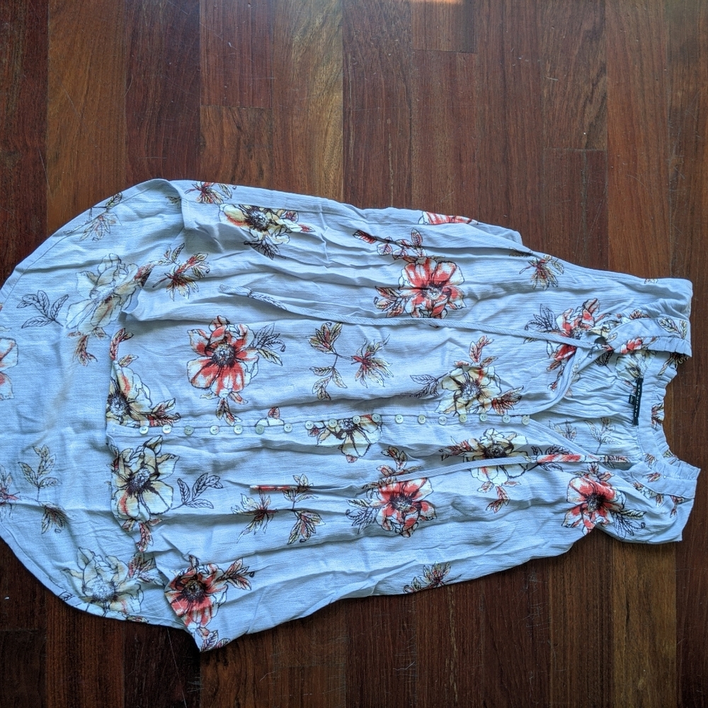 Floral tank top